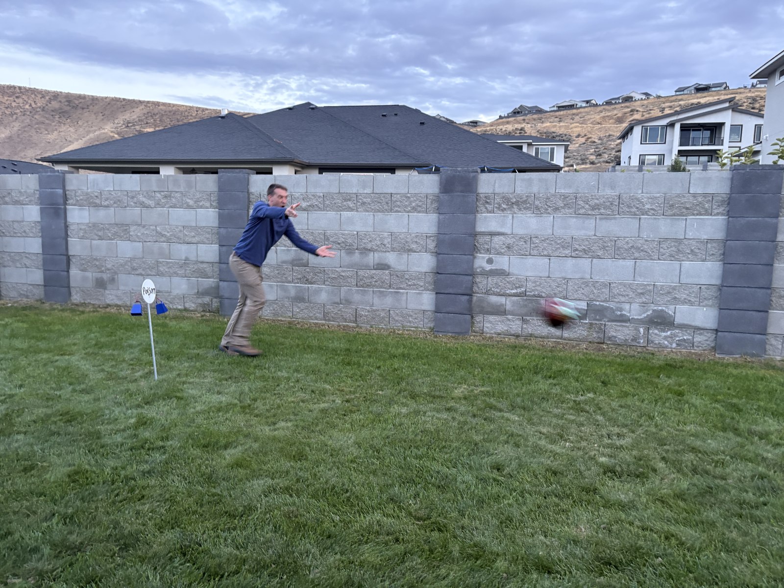 A standing or running throw.